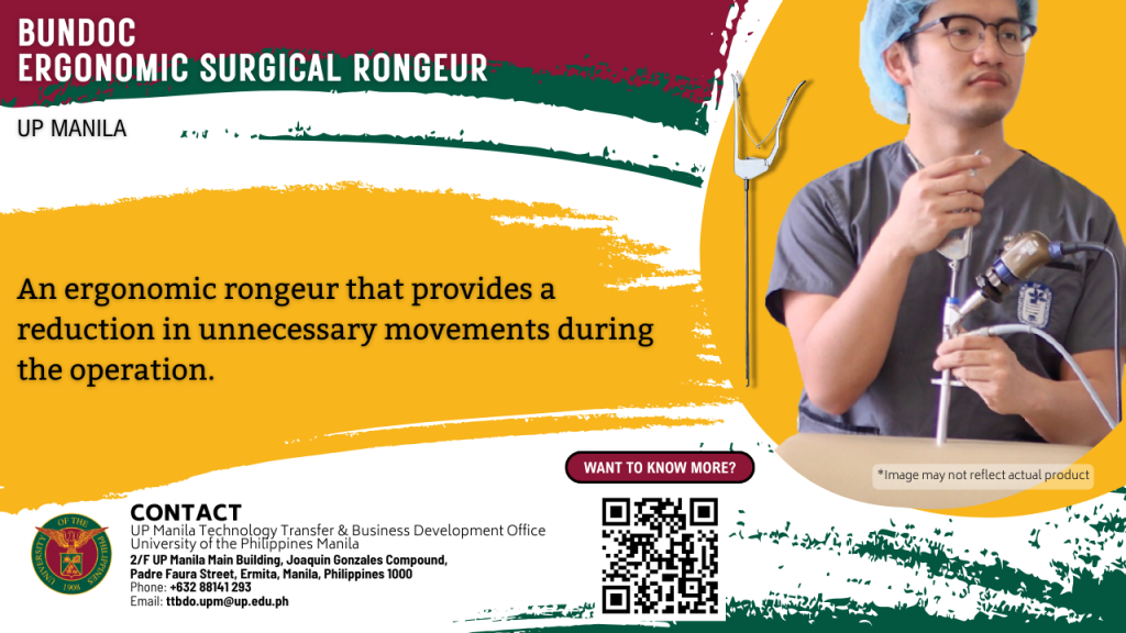 Bundoc Ergonomic Surgical Rongeur
