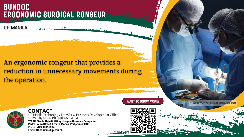 Bundoc Ergonomic Surgical Rongeur