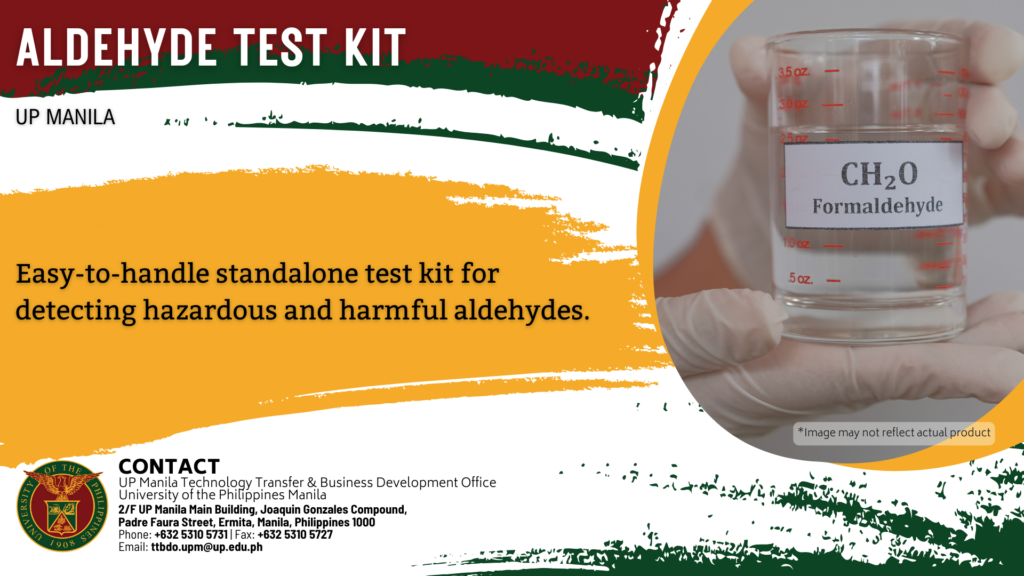 Aldehyde Test Kit