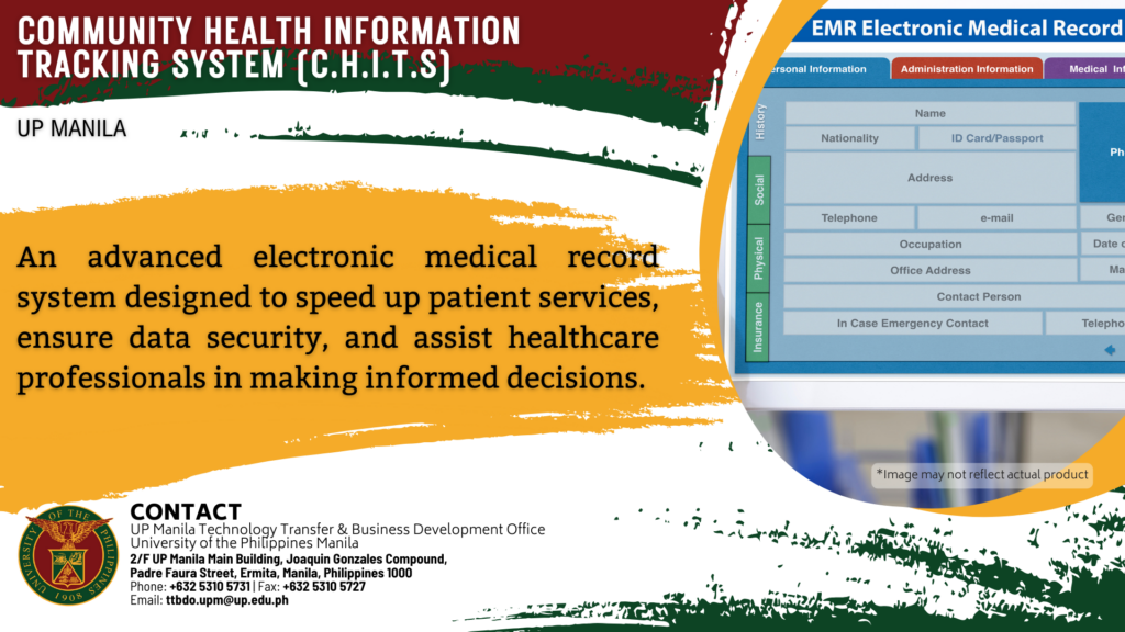 Community Health Information Tracking System (C.H.I.T.S.)