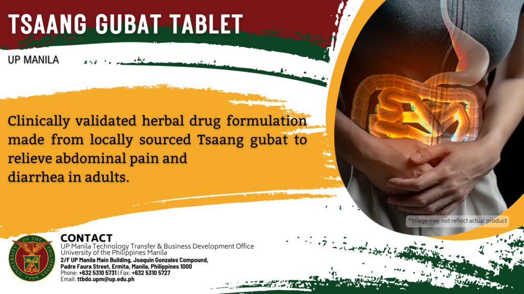 Tsaang gubat tablet and syrup