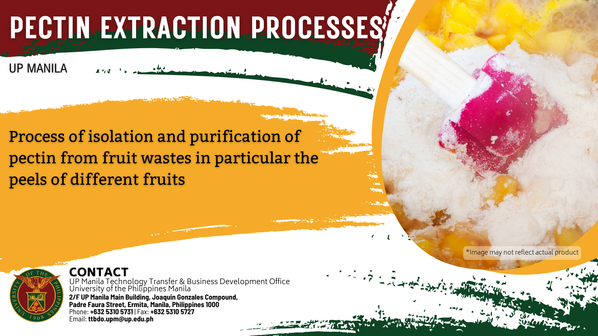 Process of Extracting Pectin UP Manila TTBDO