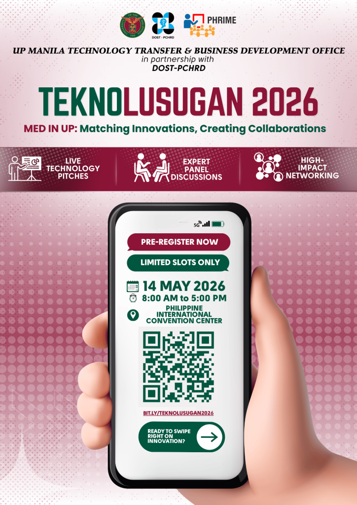 TeknoLusugan 2026 – MED IN UP: Matching Innovations, Creating Collaborations